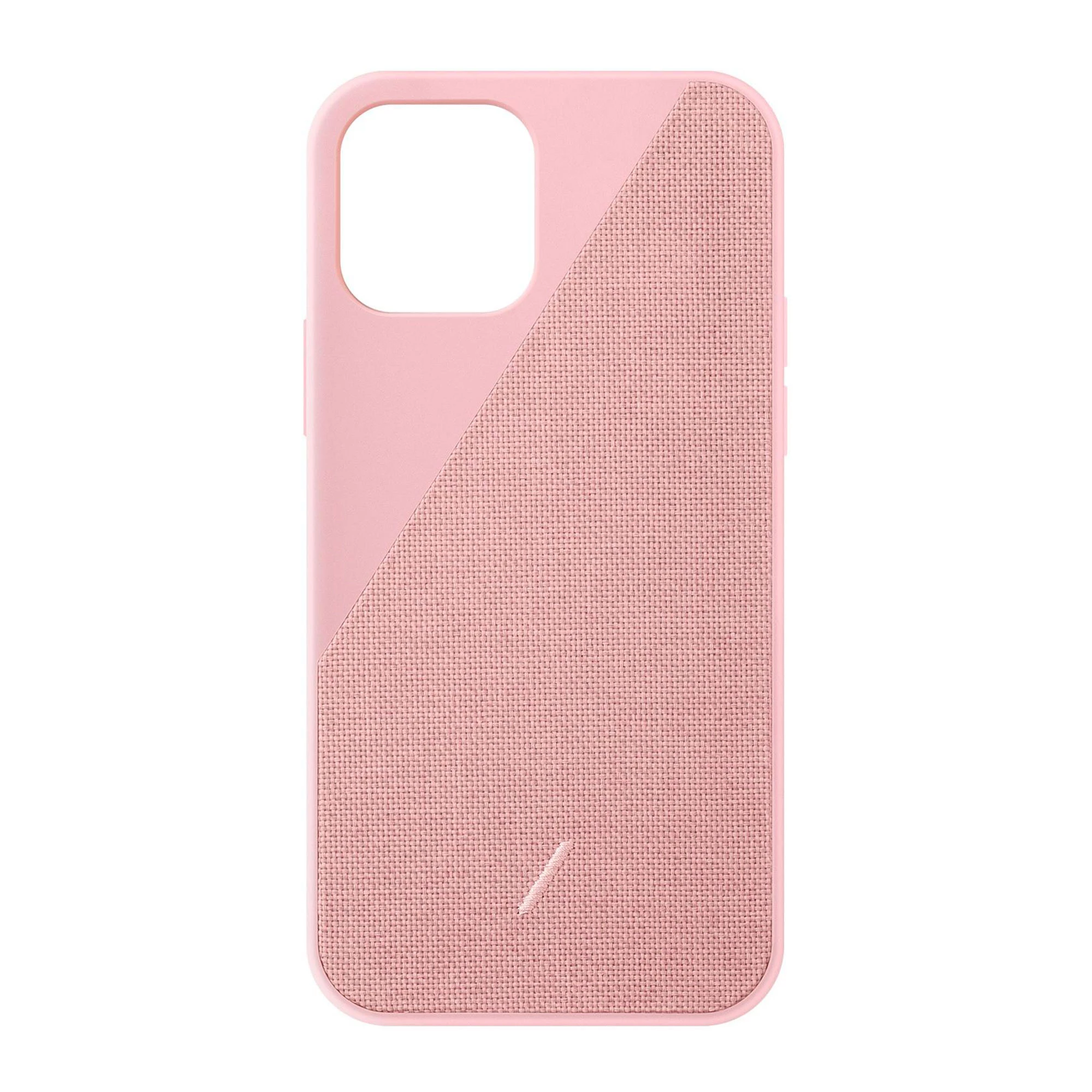 Native Union Clic Canvas Case for iPhone 12 Pro Max - Rose (CCAV-ROS-NP20L)